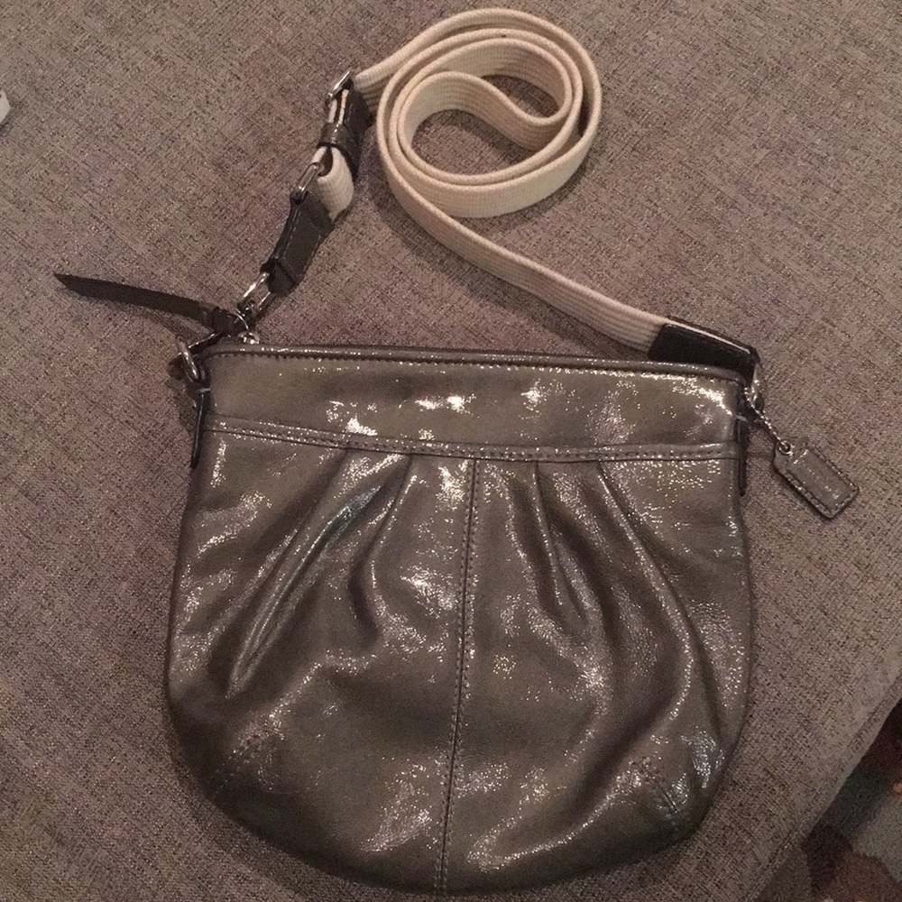 Coach Patent Leather Crossbody Bag